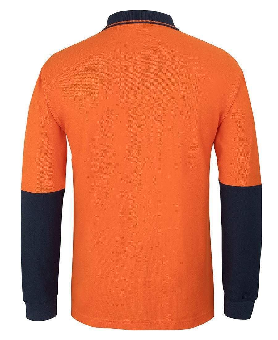 JB's hi vis tradiotional pique polo shirt 6HVQL Metro Workwear.