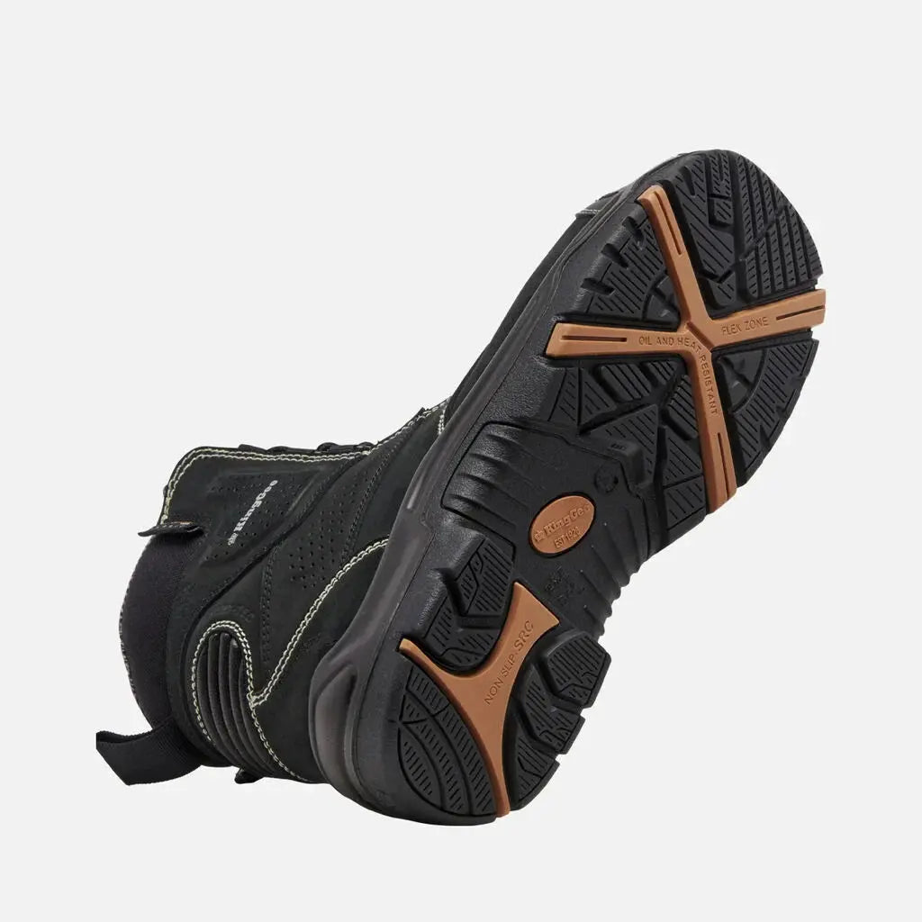 King Gee Bennu Pro 6 Safety Boot Black K28008  Metro Workwear
