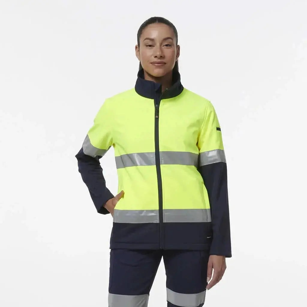 Kinggee Women's Spliced Softshell Jacket K45006 