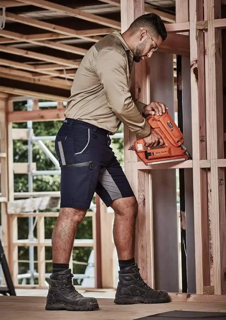 SYZMIK Men’s Streetworx Stretch Short ZS340 Metro Workwear.