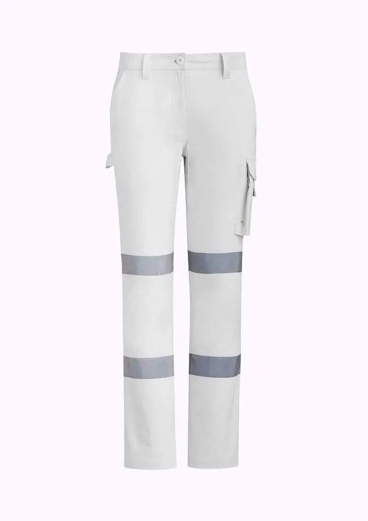 SYZMIK womens bio motion taped pant zp720 Work Wear Syzmik White 8 