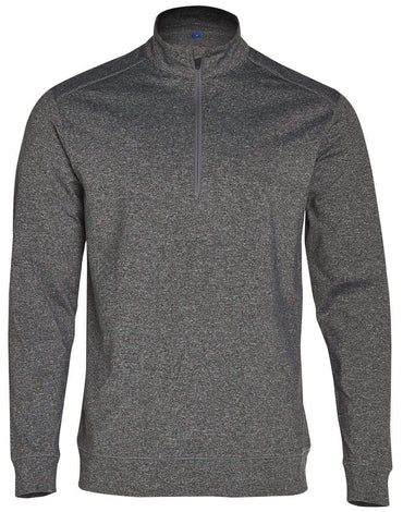 Winning Spirit Ultimate Half Zip Long Sleeve Sweat Top Mens FL25 Metro Workwear.