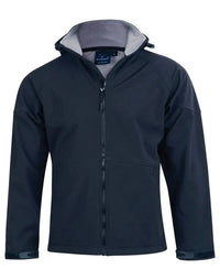 Winning Spirit Aspen Softshell Hood Jacket Kids' Jk33k Metro Workwear.