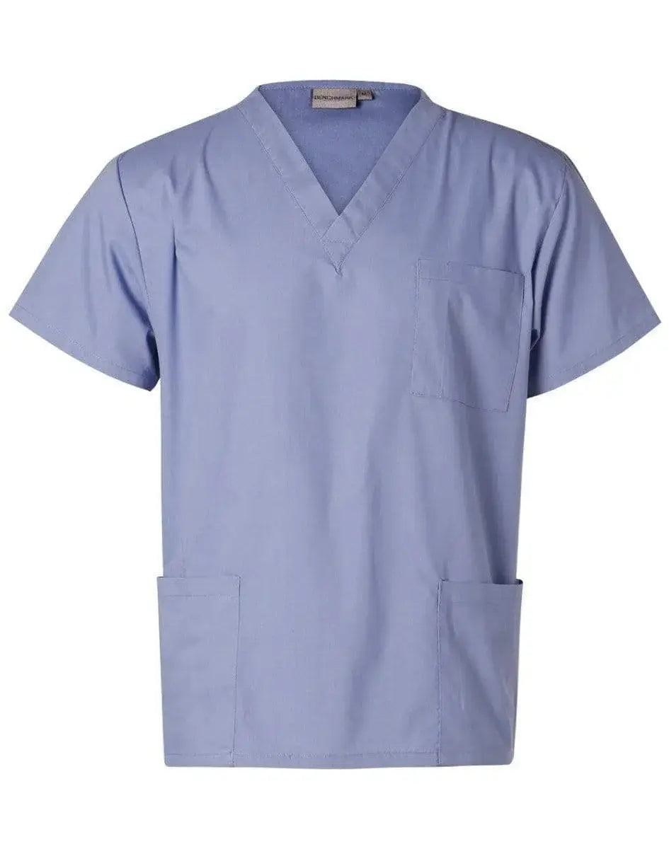 WINNING SPIRIT Unisex Hospitla Scrubs Short Sleeve Tunic Top M7630 - Simply Scrubs Australia