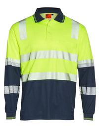 Winning Spirit unisex TRUEDRY® biomotion segmented safety polo SW74 Metro Workwear.
