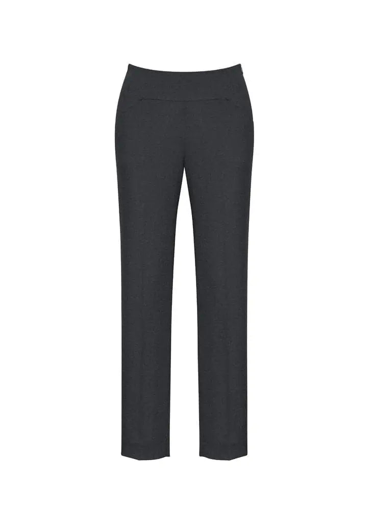 Biz Corporates Womens Bandless Slim Leg Pant 10121 - Flash Uniforms 