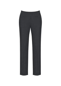 Biz Corporates Womens Bandless Slim Leg Pant 10121 - Flash Uniforms 
