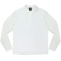 Aussie Pacific Botany Men's Long Sleeve Polo Shirt 1316 Casual Wear Aussie Pacific White S 