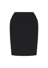 Biz Corporates Womens Bandless Pencil Skirt 20717 - Flash Uniforms 