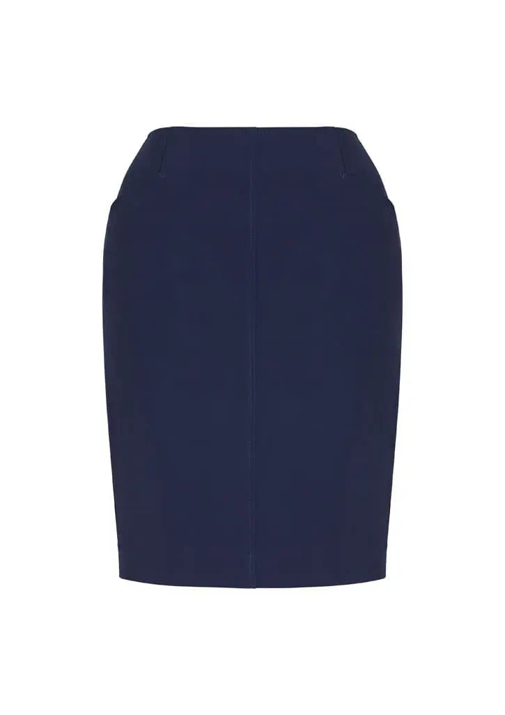 Biz Corporates Womens Bandless Pencil Skirt 20717 - Flash Uniforms 