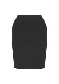 Biz Corporates Womens Bandless Pencil Skirt 20717 - Flash Uniforms 