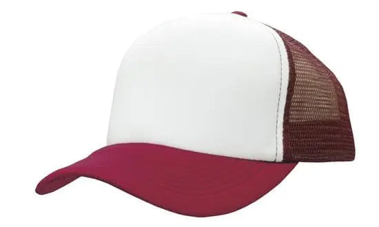 Headwear Panel Nylon Mesh Cap X12 - 3803 - City Workwear