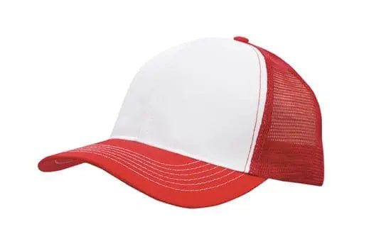 Headwear Mesh Back Breathable P/twill 3819 Caps X12 - 3819 - City Workwear