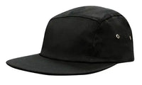 Headwear Square Front Flat Peak Cotton Cap X12 - 3899 - City Workwear