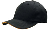 Headwear Beathable P/twill W/sandwich Cap X12 - 4009 - City Workwear