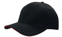 Headwear Beathable P/twill W/sandwich Cap X12 - 4009 - City Workwear
