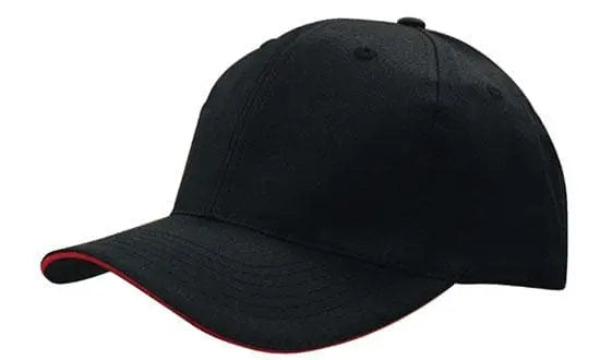 Headwear Beathable P/twill W/sandwich Cap X12 - 4009 - City Workwear