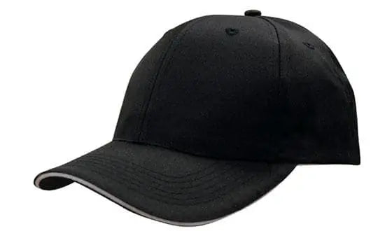 Headwear Beathable P/twill W/sandwich Cap X12 - 4009 - City Workwear