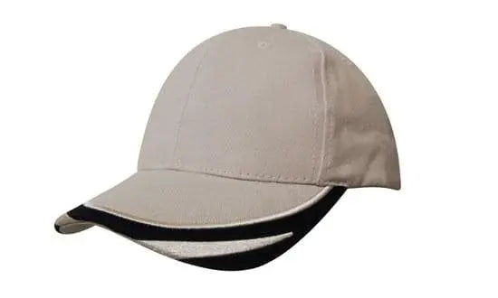 Headwear Bhc W/peak Trim & Fmbroidery Cap X12 - 4072 - City Workwear