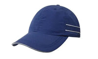 Headwear Microfibre Cap W/piping & Sandwich X12 - 4077 - City Workwear