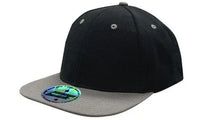 Headwear Two Tone Flat Peak Cap X12 - 4106 - City Workwear