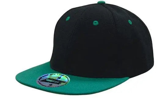 Headwear Two Tone Flat Peak Cap X12 - 4106 - City Workwear