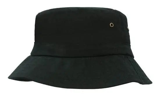 Headwear Bhs Twill Youth's Bucket Hat X12 - 4133 - City Workwear