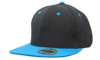 Headwear Kids Amer/t Flat Peak 2 Tone Cap X12 - City Workwear