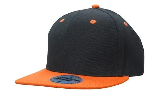 Headwear Kids Amer/t Flat Peak 2 Tone Cap X12 - City Workwear