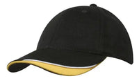 Headwear Bhc Cap With Indent & Sandwich 4167 X12 - City Workwear