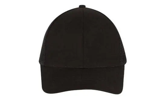 Headwear Brushed Cotton With Mesh Back  Cap X12 - 4181 - City Workwear