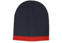 Headwear Two Tone Cable Knit Beanie X12 - City Workwear