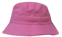 Headwear Bucket Hat With Sandwich Trim Brushed Heavy Sports Twill  *no Sandwich* X12 - City Workwear