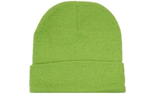 Headwear Knitted Acrylic Beanie X12 - 4243 - Flash Uniforms 