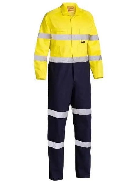 Bisley Taped Hi Vis Drill Coverall BC6357T - City Workwear