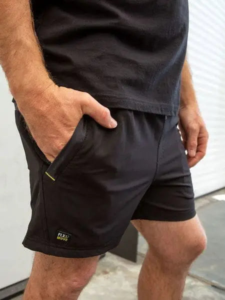 Bisley 4 Way Stretch Elastic Waist Shorts BSH1331 - City Workwear