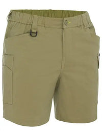 Bisley Stretch Cotton Elastic Waist Short BSHC1018 - City Workwear