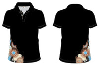 Pilbara Indigenous Women's Corporate Polo Shirt P01LS - Simply Scrubs Australia