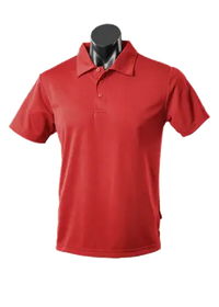 Aussie Pacific Kids Botany Polo Shirt 3307 Casual Wear Aussie Pacific Red 6 