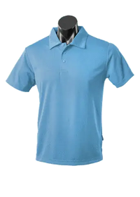 Aussie Pacific Kids Botany Polo Shirt 3307 Casual Wear Aussie Pacific Sky 6 