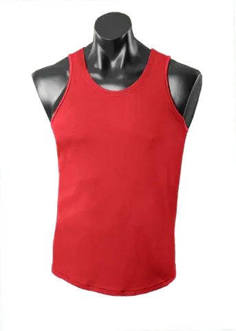 Aussie Pacific Kids Botany Singlet 3107 Casual Wear Aussie Pacific Red 6 