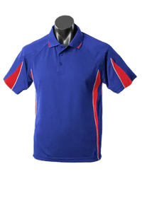 Aussie Pacific Eureka Kids Polo Shirt 3304 Casual Wear Aussie Pacific Royal/Red/White 6 