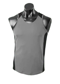 Aussie Pacific Premier Singlet 1101 Casual Wear Aussie Pacific Ashe/Black S 