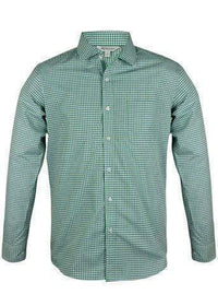 Aussie Pacific Men's Epsom Long Sleeve Shirt 1907L Corporate Wear Aussie Pacific Emerald XXS 