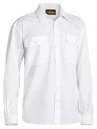 Bisley Workwear Work Wear BISLEY WORKWEAR PERMANENT PRESS SHIRT LONG SLEEVE BS6526