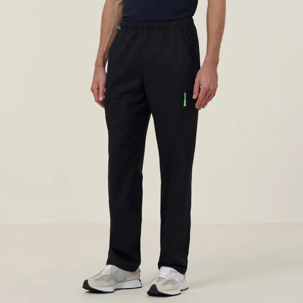 Rontgen Elastic Waist Scrub Pant CATQ4F-BLA - City Workwear