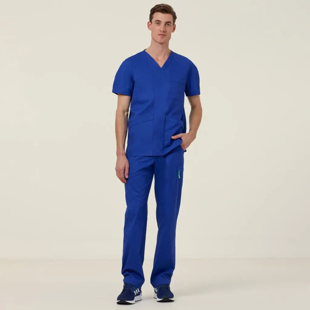 Rontgen Elastic Waist Scrub Pant CATQ4F-BLA - City Workwear