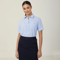 NNT Silvi Spot Print Short Sleeve Shirt CATU7H - City Workwear