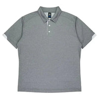 Aussie Pacific Morris Men's Polo Shirt 1317  Aussie Pacific BLACK/WHITE S 