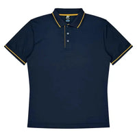 Aussie Pacific Cottesloe Men's Polo Shirt 1319  Aussie Pacific NAVY/GOLD S 